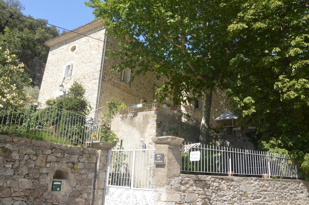 Domaine De La Carriere Bed and Breakfast Sumène Exteriör bild